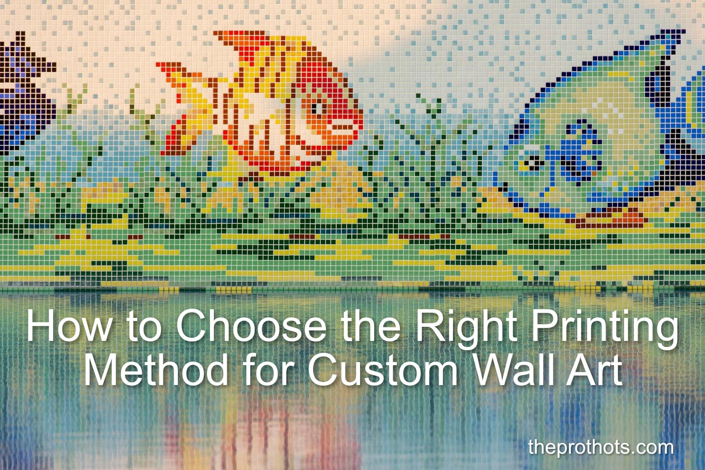 How to Choose the Right Printing Method for Custom Wall Art