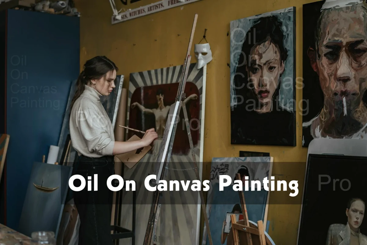 Oil On Canvas Painting