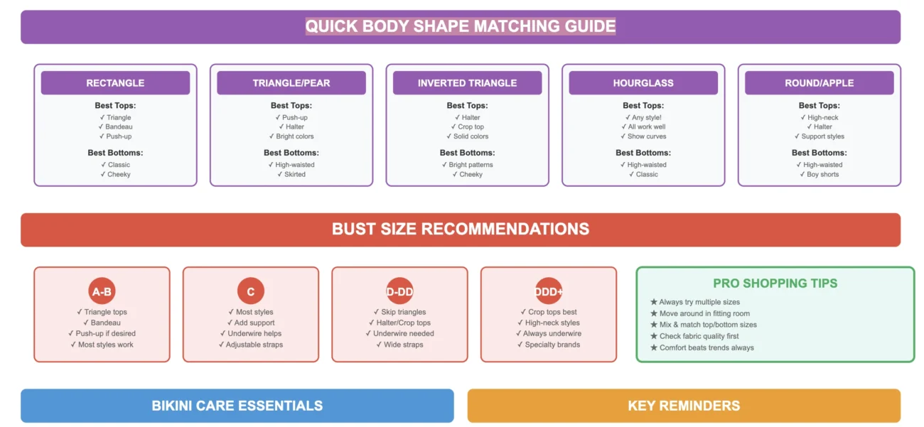 QUICK BODY SHAPE MATCHING GUIDE
