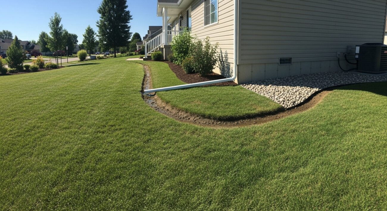 Drainage and Grading Around the Home