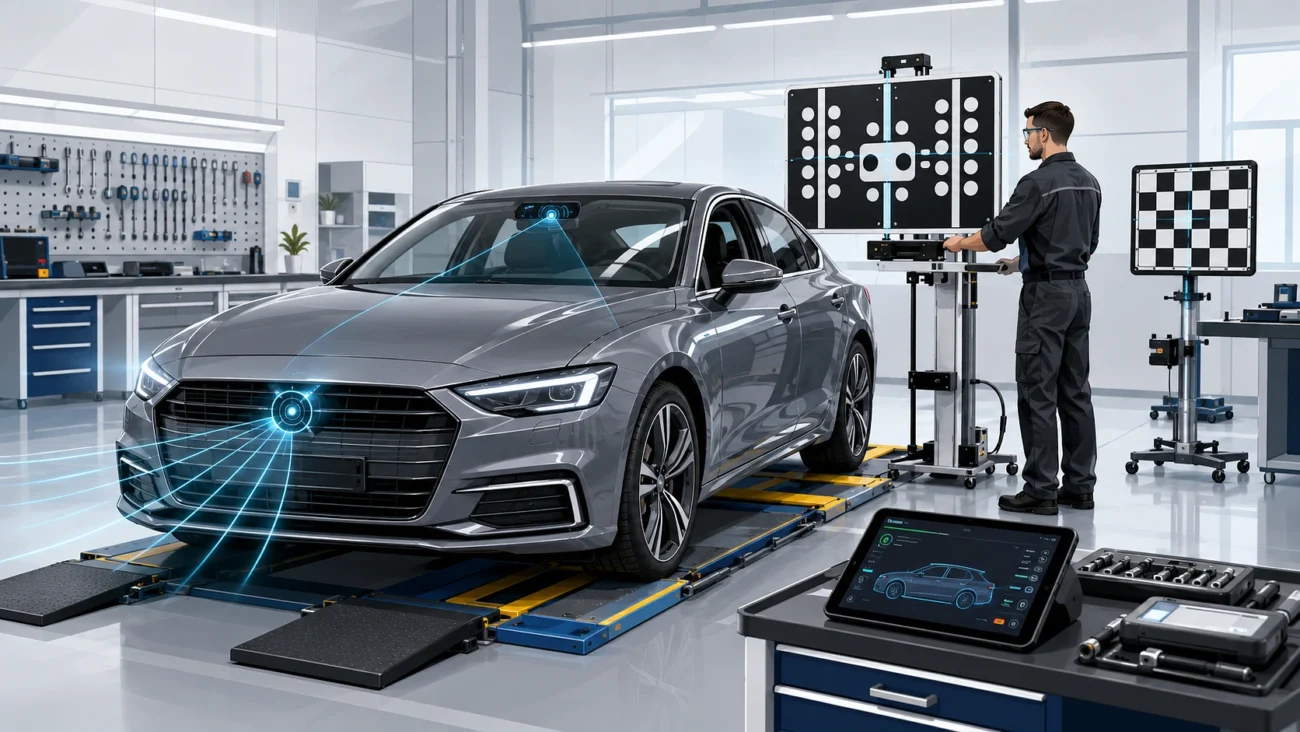 ADAS Calibration Restores Accurate Sensor Positioning